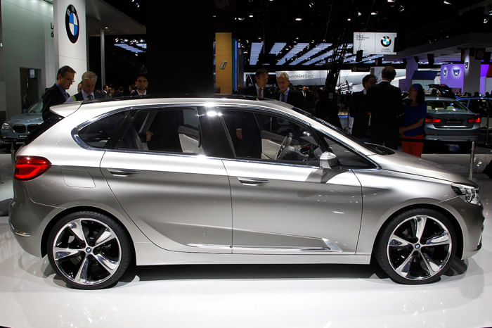 BMW Concept Active Tourer shown